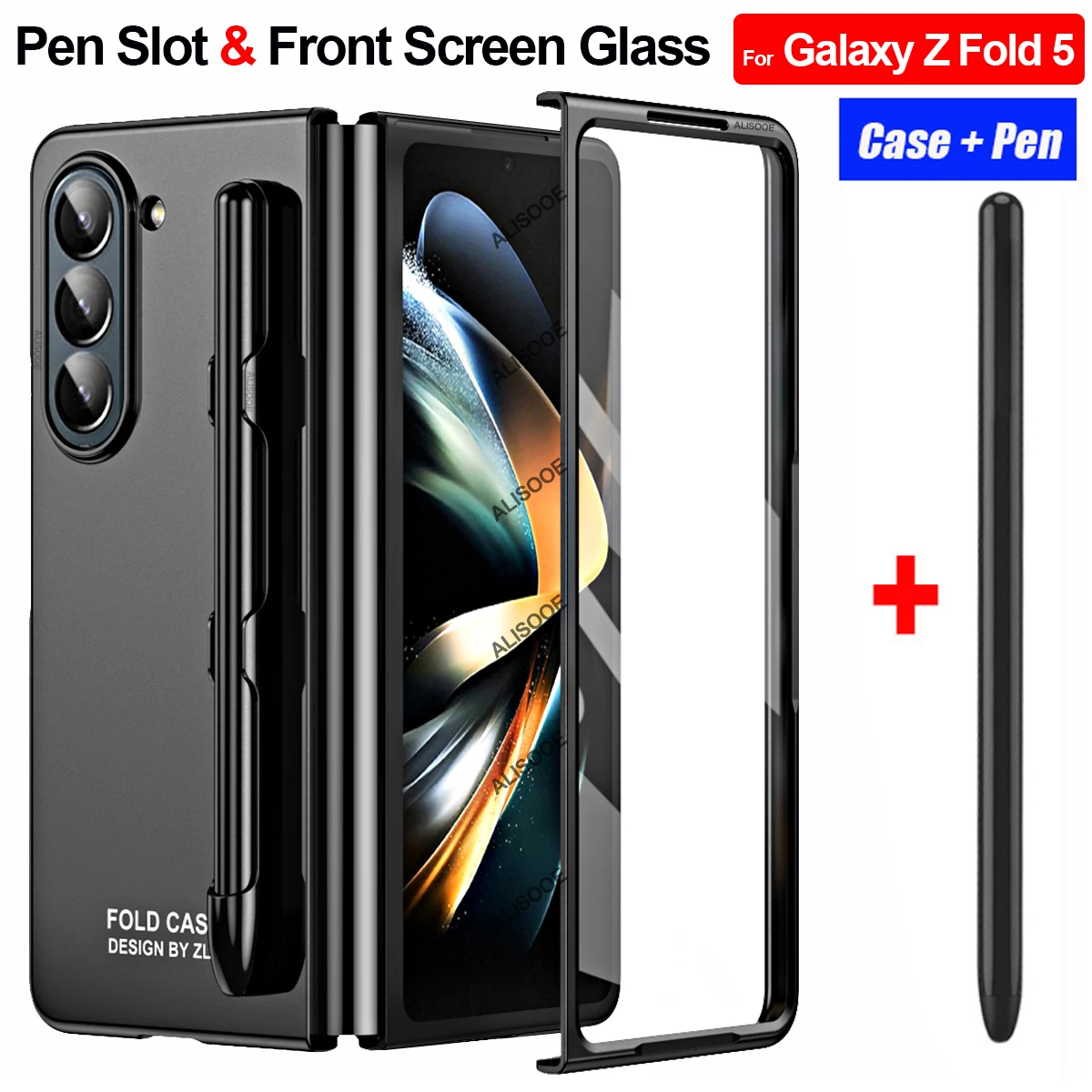 Чехол с сенсорным перьевым слотом, чехол для Samsung Galaxy Z, складной 5, чехол со слотом для ручки, Защитное стекло для переднего экрана, чехол из поликарбоната для Z Fold 5
Чехол с сенсорным перьевым слотом, чехол для Samsung Galaxy Z, складной 5, чехол со слотом для ручки, Защитное стекло для переднего экрана, чехол из поликарбоната для Z Fold 5