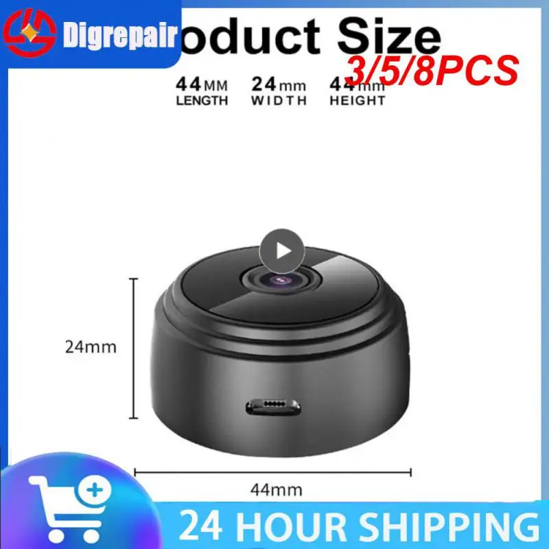 3/5/8PCS Video Surveillance Wireless Wifi 1080p Security Camera Ip Camera Tf Card Cloud Storage Wireless Camera
3/5/8PCS Video Surveillance Wireless Wifi 1080p Security Camera Ip Camera Tf Card Cloud Storage Wireless Camera