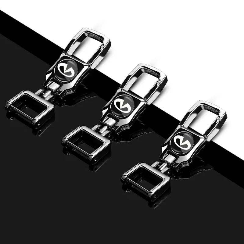 New Metal Alloy Car Badge Emblem Keychain Key Chain Rings Car Goods For Infiniti FX35 Q50 Q30 ESQ QX50 QX60 QX70 EX JX35 G35 G37
New Metal Alloy Car Badge Emblem Keychain Key Chain Rings Car Goods For Infiniti FX35 Q50 Q30 ESQ QX50 QX60 QX70 EX JX35 G35 G37