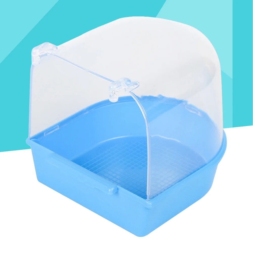 Bird Bath Pet Stuff Hanging Bathtub Parrot Bathing Covered for Canary Budgerigar Cockatiel ( Light Blue )
Bird Bath Pet Stuff Hanging Bathtub Parrot Bathing Covered for Canary Budgerigar Cockatiel ( Light Blue )