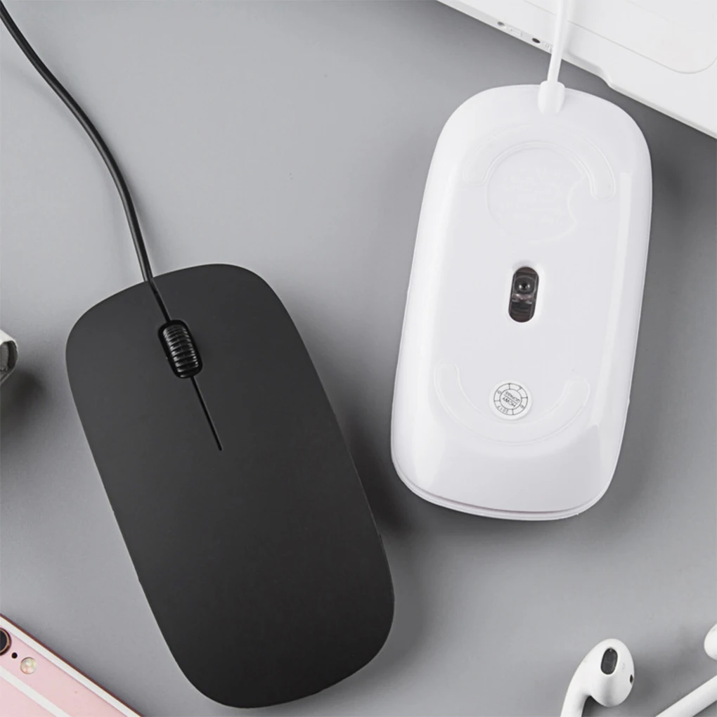 Portable Computer Mouse 3-key Ultrathin Web Browsing Wired Mice with Scroll Wheel Laptop Desktop PC Accessory Black
Portable Computer Mouse 3-key Ultrathin Web Browsing Wired Mice with Scroll Wheel Laptop Desktop PC Accessory Black