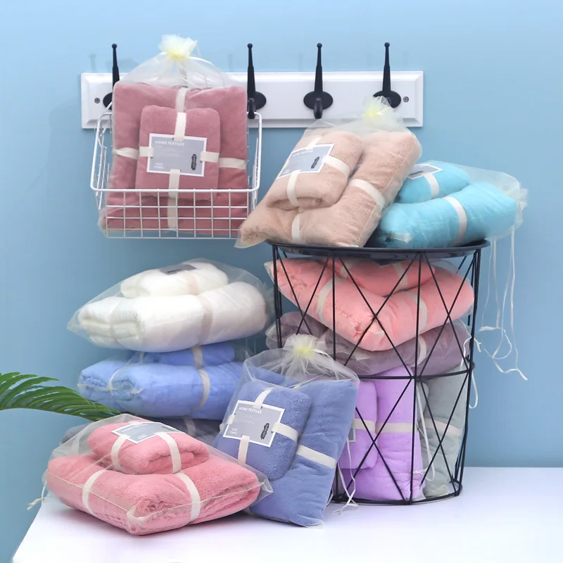 Bath Towels For Home Beach Soft Microfiber High Density Coral Fleece Towels Bathroom Products Parent-child Bath Towel
Bath Towels For Home Beach Soft Microfiber High Density Coral Fleece Towels Bathroom Products Parent-child Bath Towel