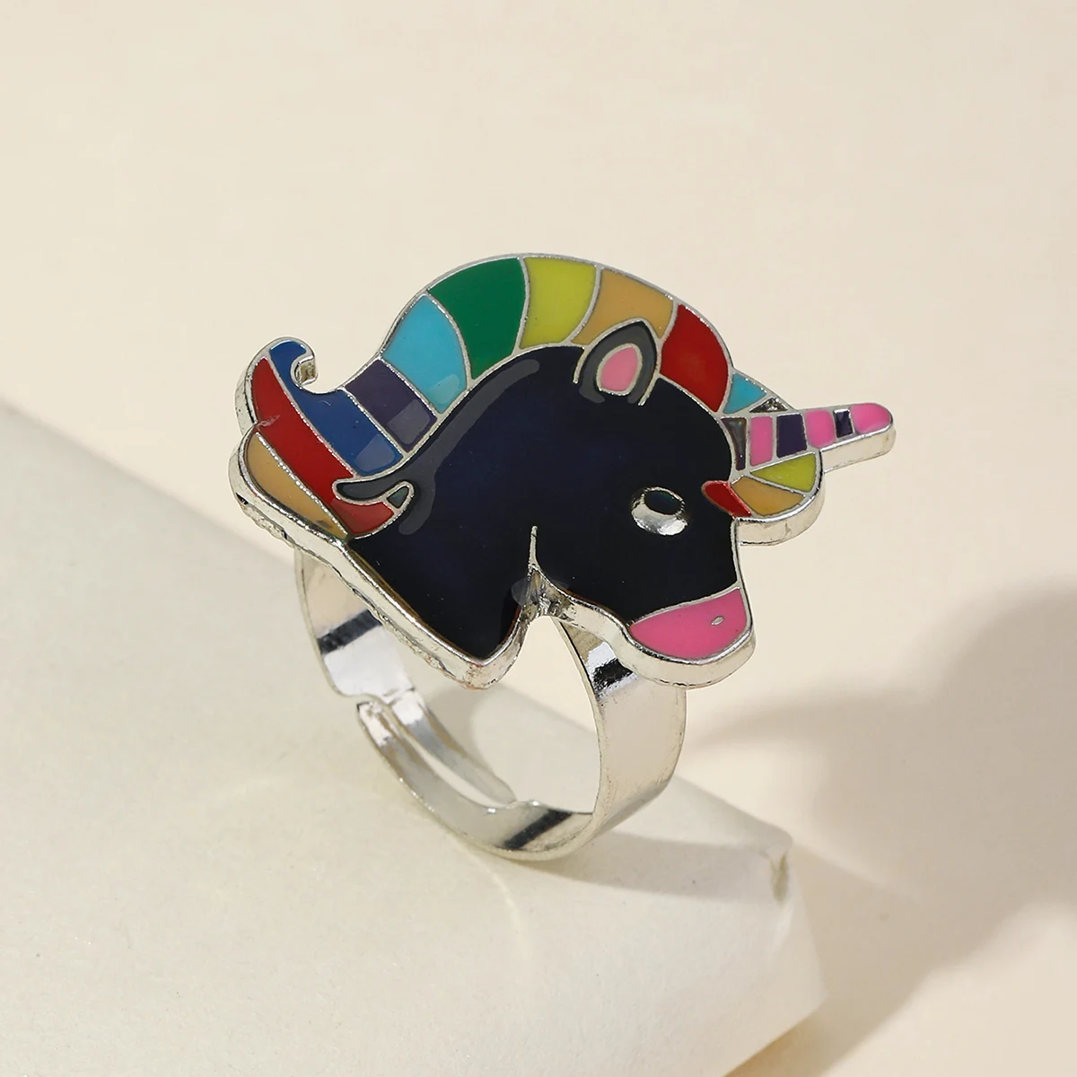 Fashion Adjustable Gradient Rings Women Zinc Alloy Oil Drip Rings Lady Jewelry Accessories Gift
Fashion Adjustable Gradient Rings Women Zinc Alloy Oil Drip Rings Lady Jewelry Accessories Gift