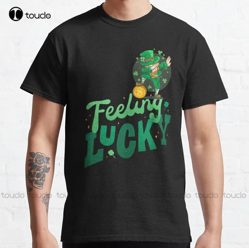 Feeling Lucky Dabbing Shamrock For St Patricks Day Celebration And St Patricks Day Teacher - Luckiest Music Teacher Ever T-Shirt
Feeling Lucky Dabbing Shamrock For St Patricks Day Celebration And St Patricks Day Teacher - Luckiest Music Teacher Ever T-Shirt