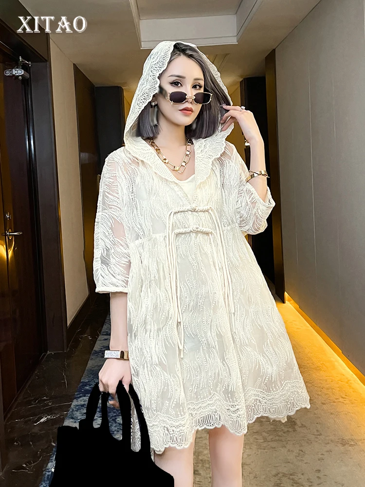XITAO Mini Lace Hooded Collar Dress Fashion Solid Color Tassel Button Splicing Women Temperament 2022 New Trendy WLD7692
XITAO Mini Lace Hooded Collar Dress Fashion Solid Color Tassel Button Splicing Women Temperament 2022 New Trendy WLD7692