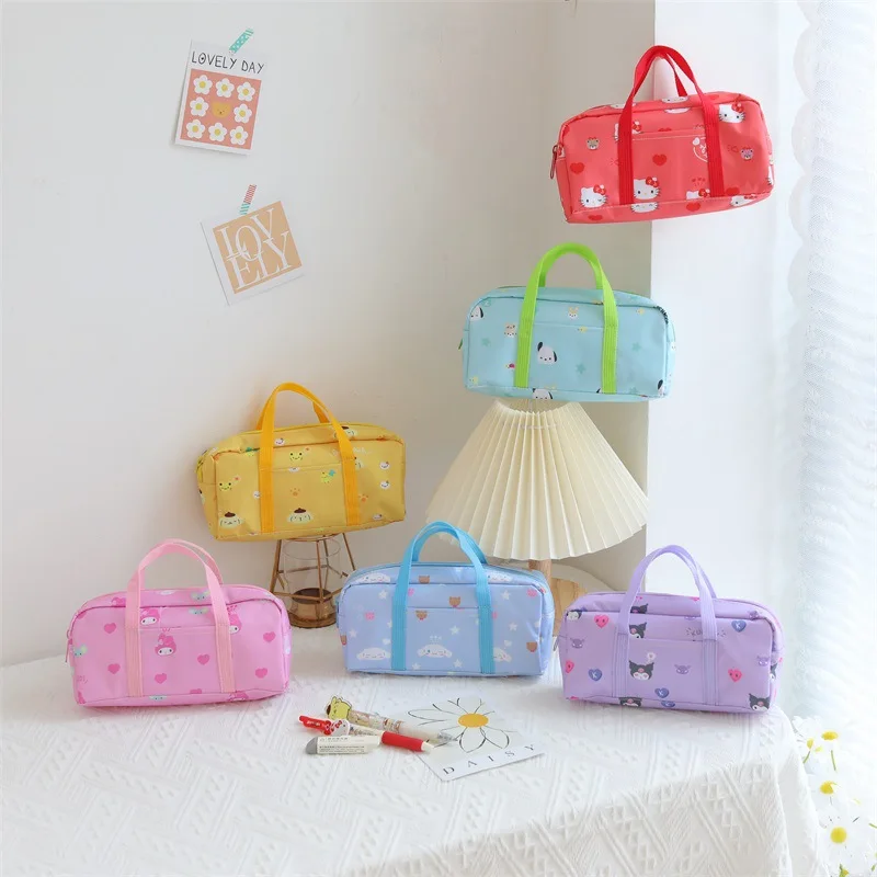 Sanrioed Cartoon Cinnamoroll Kuromi Pochacco Purin Dog My Melody Kawaii Student Study Stationery Storage Bag Pencil Case Handbag
Sanrioed Cartoon Cinnamoroll Kuromi Pochacco Purin Dog My Melody Kawaii Student Study Stationery Storage Bag Pencil Case Handbag