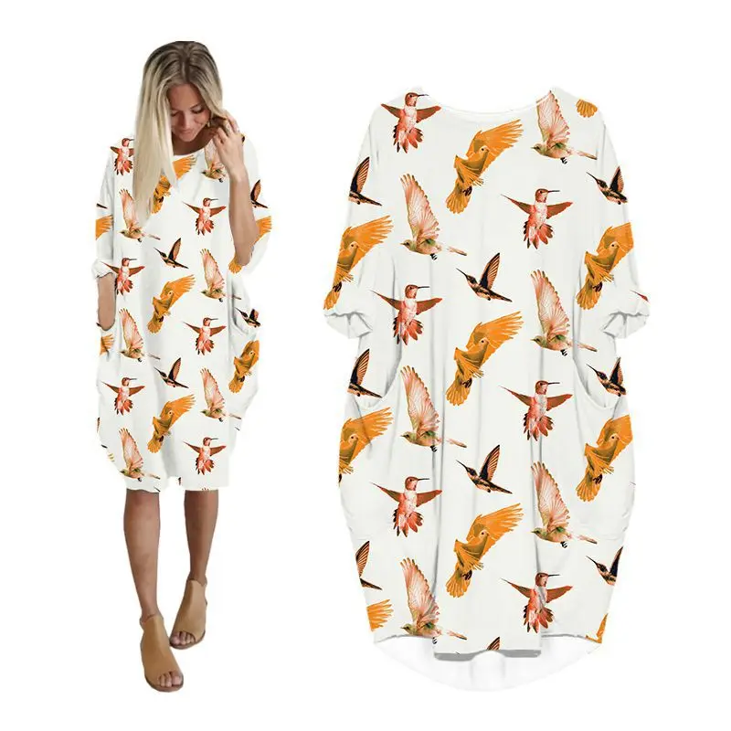 dresses women korean fashion woman clothing long sleeve plus size ladies clothes pocket batwing midi female dress flowers FQ
dresses women korean fashion woman clothing long sleeve plus size ladies clothes pocket batwing midi female dress flowers FQ