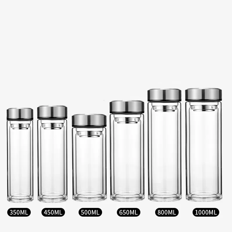 Double-layer Transparent Glass Male Portable Cover Filter Female Student Household Tea Cup Large-capacity Creative Water Cup
Double-layer Transparent Glass Male Portable Cover Filter Female Student Household Tea Cup Large-capacity Creative Water Cup