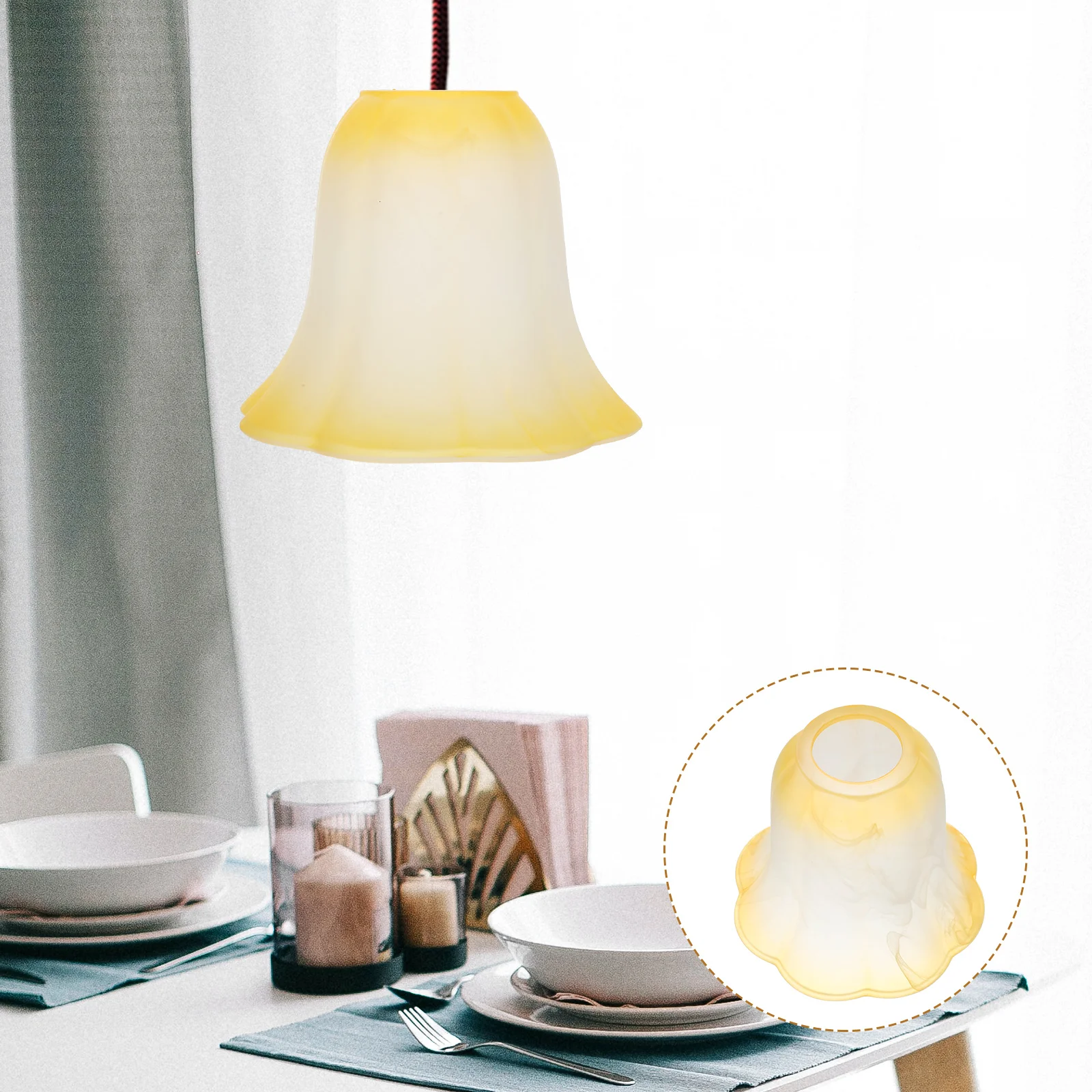 Light Shades Table Lamp Wall Pendant Household Glass Replacement Lampshade Night
Light Shades Table Lamp Wall Pendant Household Glass Replacement Lampshade Night