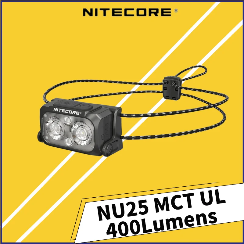 Новинка 2025 года, перезаряжаемый налобный фонарь NITECORE NU25 MCT UL, 400 люмен, встроенная батарея емкостью 700 мАч 
Новинка 2025 года, перезаряжаемый налобный фонарь NITECORE NU25 MCT UL, 400 люмен, встроенная батарея емкостью 700 мАч