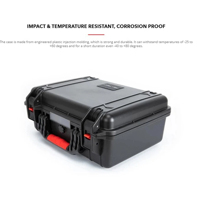 PGYTECH Dji Fpv Hard Shell Carrying Case Portable Large Capacity Shock&Waterproof Storage Box DJI FPV Combo Drone accessory
PGYTECH Dji Fpv Hard Shell Carrying Case Portable Large Capacity Shock&Waterproof Storage Box DJI FPV Combo Drone accessory