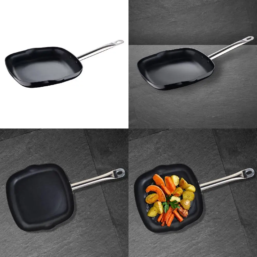 Irresistible, Stylish Black Finish 11" Cast Aluminum Non Stick Griddle Pan - Perfect for Effortlessly Preparing Delicious Meals
Irresistible, Stylish Black Finish 11" Cast Aluminum Non Stick Griddle Pan - Perfect for Effortlessly Preparing Delicious Meals