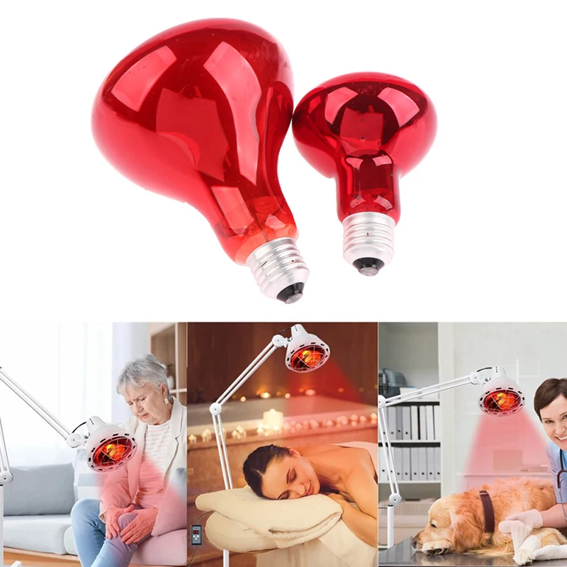 

Infrared Physiotherapy Bulb 100W 150W Heating Therapy Red Lamp for Body Neck Ache Arthritis Muscle Joint Relaxation Pain Relief