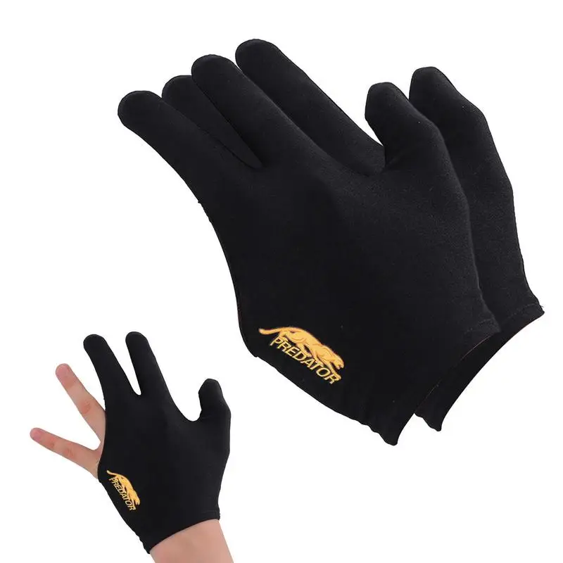 Billiards Glove 2pcs Three-finger Pool Players Gloves Embroidered Slip-proof Breathable Billiard Gloves Left Hand Protective
Billiards Glove 2pcs Three-finger Pool Players Gloves Embroidered Slip-proof Breathable Billiard Gloves Left Hand Protective