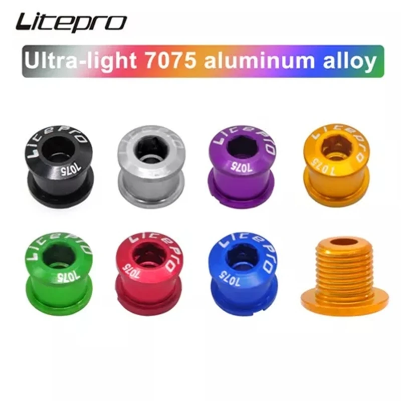 Liteproelite MTB Mountain Bicycle Crankset 1pc Single Double Chainring 8.5 mm Nuts Screws Chainwheel 6.5mm Snail Bolts
Liteproelite MTB Mountain Bicycle Crankset 1pc Single Double Chainring 8.5 mm Nuts Screws Chainwheel 6.5mm Snail Bolts