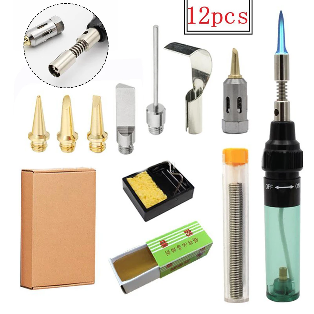 1300 Degrees Butane Gas Soldering Irons Welding Pen Burner Blow Torch Gas Cordless Butane Tip For Computer Motherboard Circuit
1300 Degrees Butane Gas Soldering Irons Welding Pen Burner Blow Torch Gas Cordless Butane Tip For Computer Motherboard Circuit