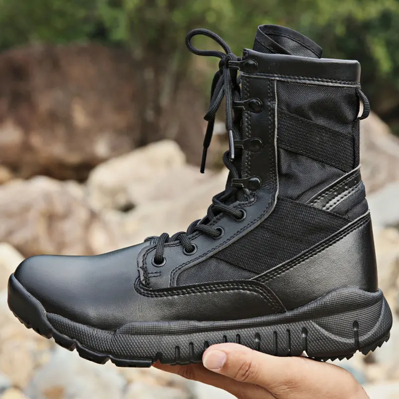 Ultra light combat boots Man desert boots outdoor breathable frosted tactical boots hiking boots outdoor warm boots men boots
Ultra light combat boots Man desert boots outdoor breathable frosted tactical boots hiking boots outdoor warm boots men boots