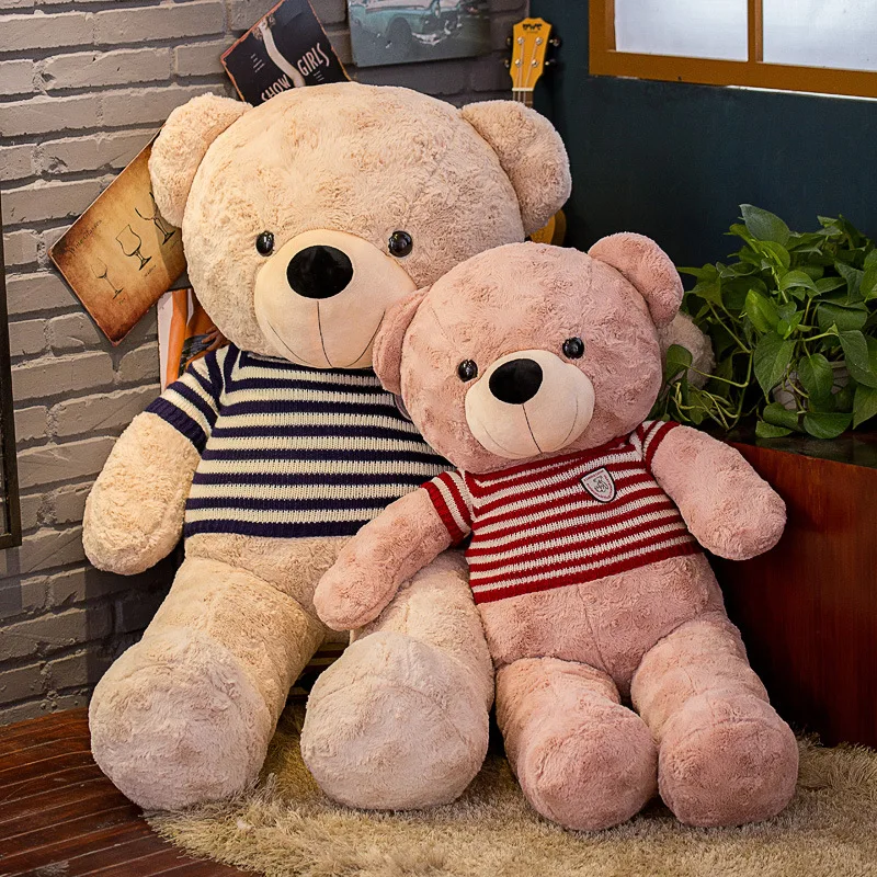 140cm oversized sweater teddy bear plush toy doll pillow girl gift doll doll manufacturer wholesale
140cm oversized sweater teddy bear plush toy doll pillow girl gift doll doll manufacturer wholesale
