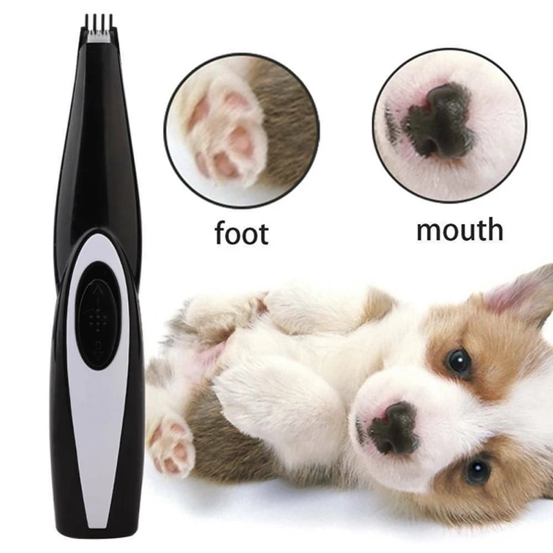 Low-Noise USB Rechargeable Dog Cat Foot Hair Trimmer Pet Grooming Tool Mini Electrical Hair Clipper Shaving Trimming Machine 
Low-Noise USB Rechargeable Dog Cat Foot Hair Trimmer Pet Grooming Tool Mini Electrical Hair Clipper Shaving Trimming Machine