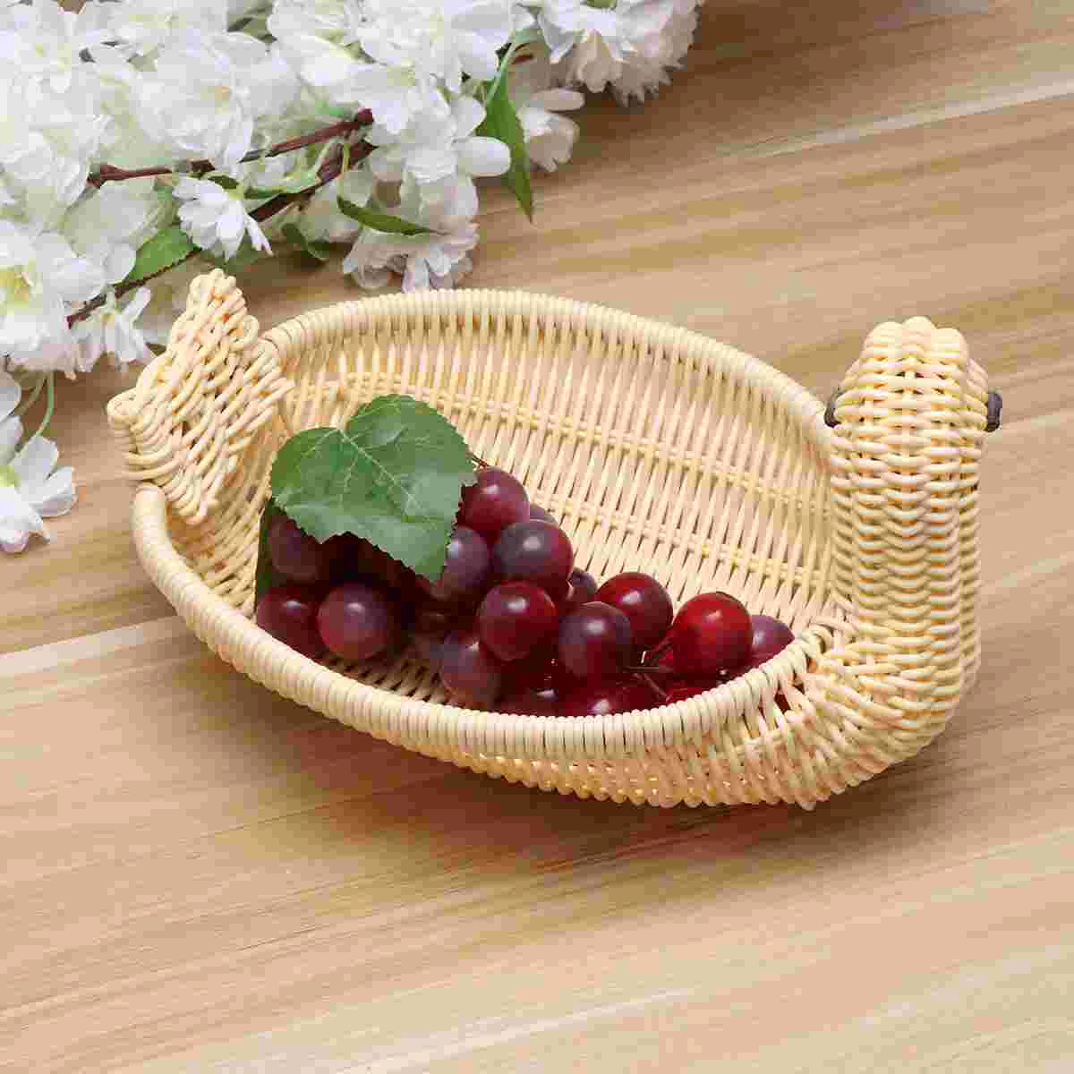 1pc Fruit Basket Fruit Centerpiece Holder Hand Woven Fruit Basket Fruit Serving Bowl Storage Bowls
1pc Fruit Basket Fruit Centerpiece Holder Hand Woven Fruit Basket Fruit Serving Bowl Storage Bowls