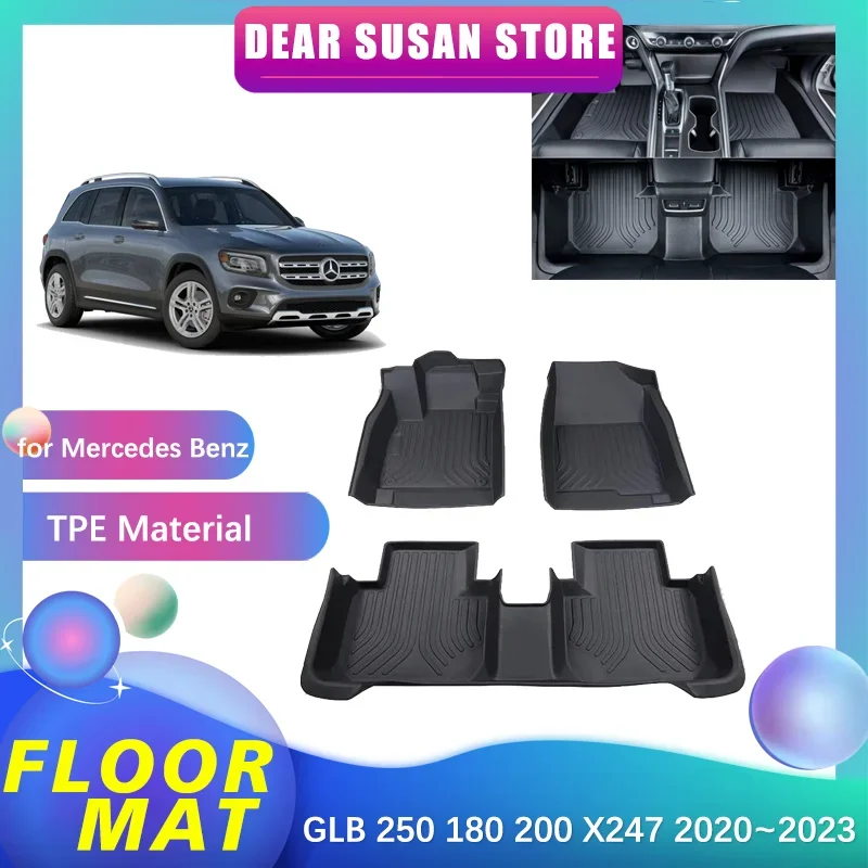 Car Rea Trunk Mat Special Floor Pad for Mercedes Benz GLB 250 180 200 X247 2020~2023 Liner Waterproof Cover Space Rug Accessorie
Car Rea Trunk Mat Special Floor Pad for Mercedes Benz GLB 250 180 200 X247 2020~2023 Liner Waterproof Cover Space Rug Accessorie