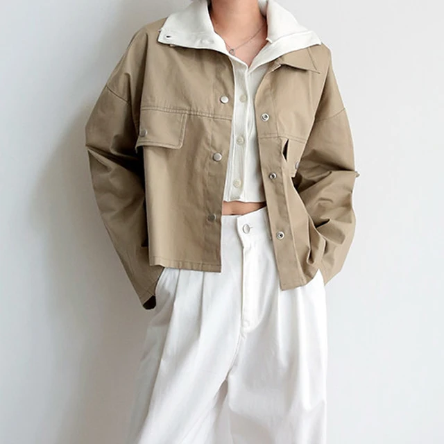SuperAen Korean Chic Niche Casual Cargo Jacket Top Short Coat Woman Fashion Pockets Jacket
SuperAen Korean Chic Niche Casual Cargo Jacket Top Short Coat Woman Fashion Pockets Jacket