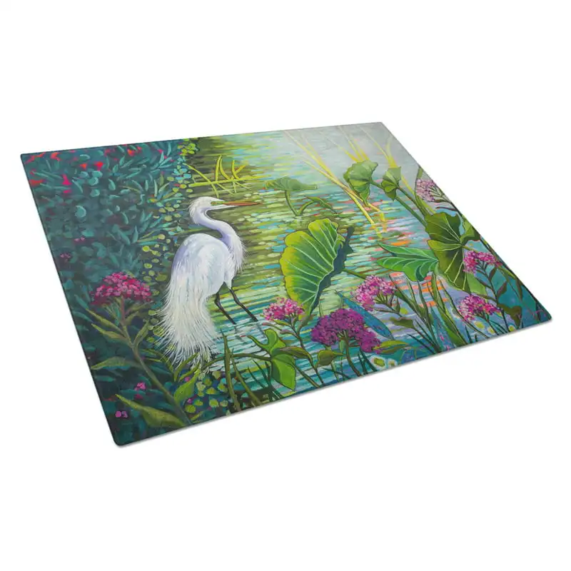 Treasures PPD3023LCB Testing the Waters Heron Glass Cutting Board - Large
Treasures PPD3023LCB Testing the Waters Heron Glass Cutting Board - Large