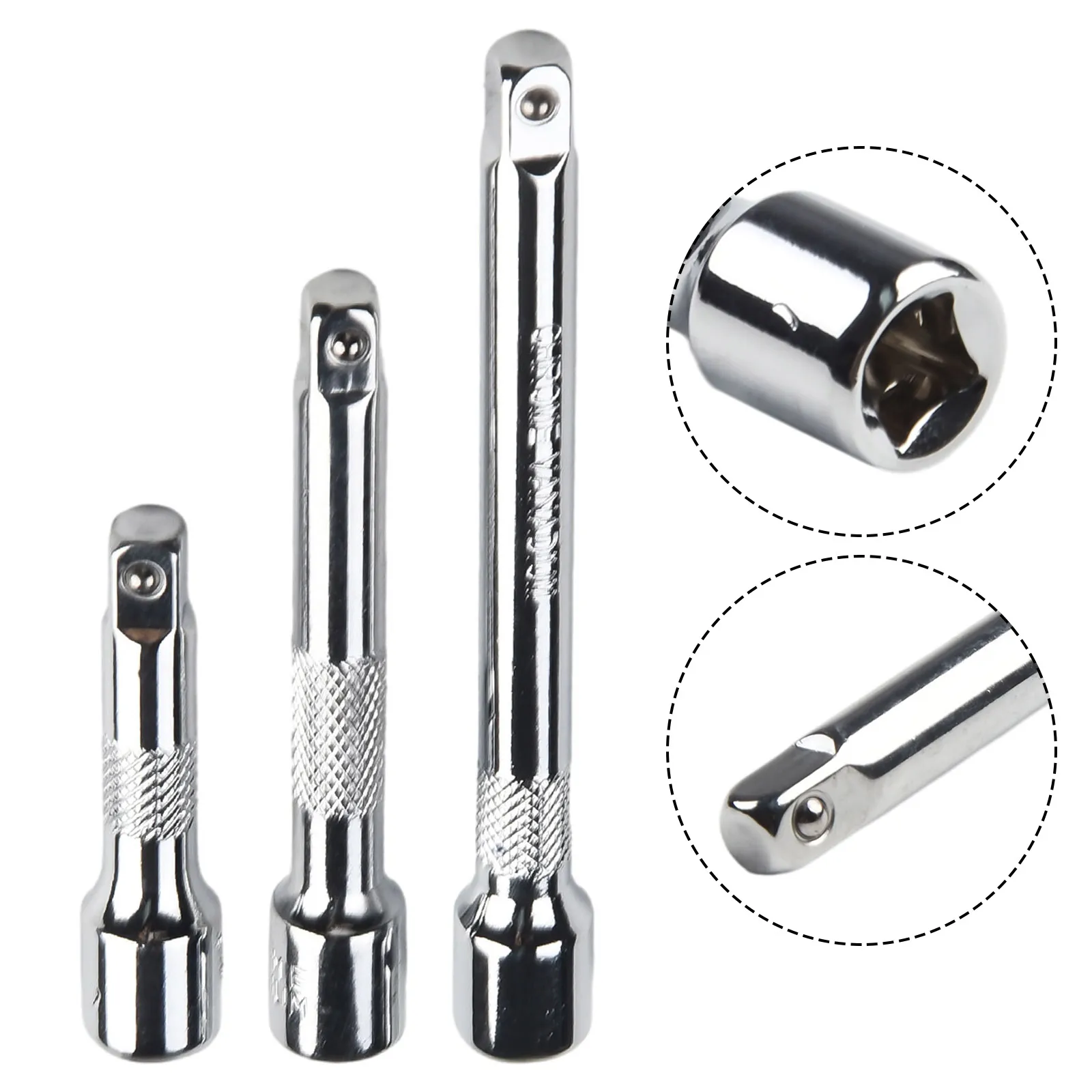 1 Pcs 1/4 Inch Chromed Steel Extension Bar Socket Wrench 50MM 75MM 100MM Drive Ratchet Socket Wrench Power Drills Adapter
1 Pcs 1/4 Inch Chromed Steel Extension Bar Socket Wrench 50MM 75MM 100MM Drive Ratchet Socket Wrench Power Drills Adapter