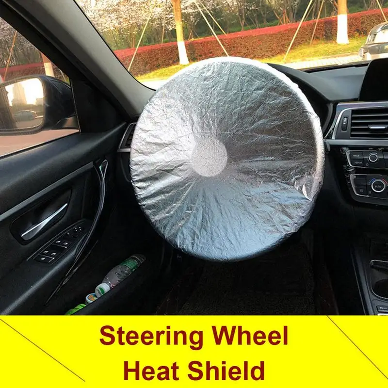 Steering Wheel Sun Block Foldable Anti UV Sunscreen Block Sunlight Car Interior Silver Steering Wheel LightProtector Accessories
Steering Wheel Sun Block Foldable Anti UV Sunscreen Block Sunlight Car Interior Silver Steering Wheel LightProtector Accessories