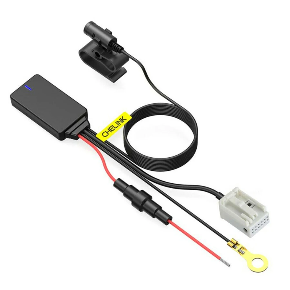 Aux-кабель адаптер стерео беспроводной с микрофоном 12 Pin 5-12V аксессуары аудио
Aux-кабель адаптер стерео беспроводной с микрофоном 12 Pin 5-12V аксессуары аудио