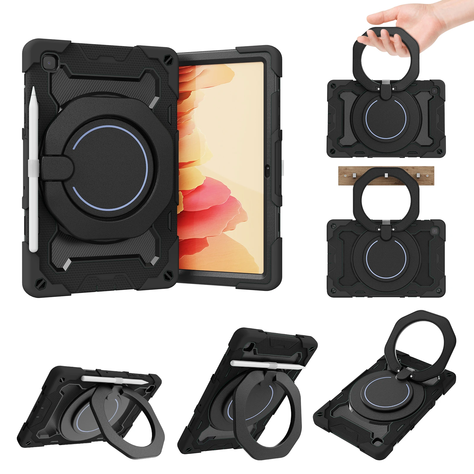 Kdis Tablet Case For Samsung Galaxy Tab A7 10.4 Case 2020 T500 T505 Protective Cover With 360 Rotation Hand Strap Coque
Kdis Tablet Case For Samsung Galaxy Tab A7 10.4 Case 2020 T500 T505 Protective Cover With 360 Rotation Hand Strap Coque