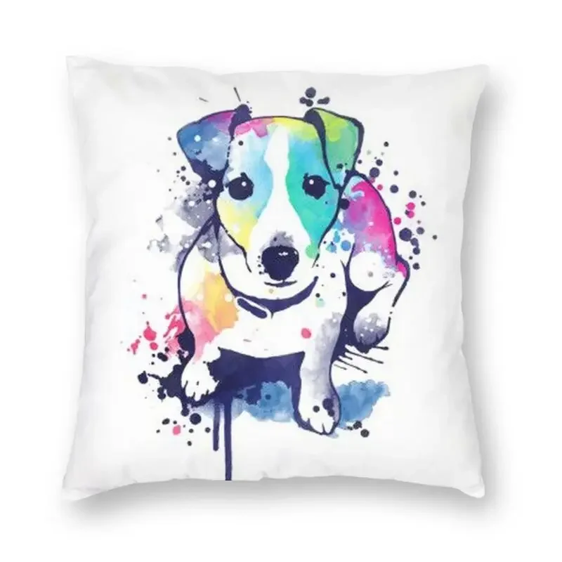 

Наволочки Jack Russ-ell Terrier для диванных подушек, украшение для спальни, роскошные подушки для дивана, квадратная наволочка