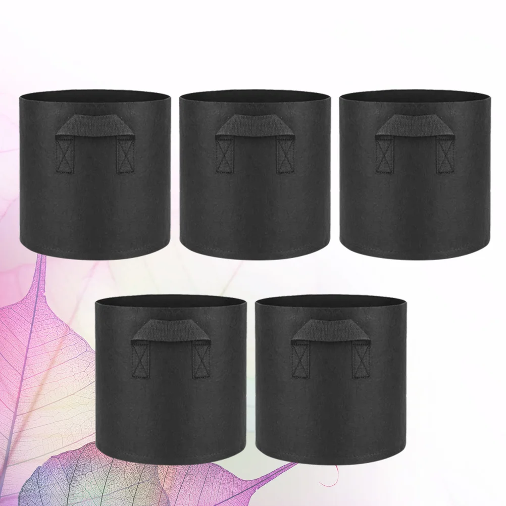 1 Set/5pcs 5 Gallons Felt Planting Bag Round Planting Pouch Practical Gardening Bag Portable Garden Plants Cultivation Bag for
1 Set/5pcs 5 Gallons Felt Planting Bag Round Planting Pouch Practical Gardening Bag Portable Garden Plants Cultivation Bag for