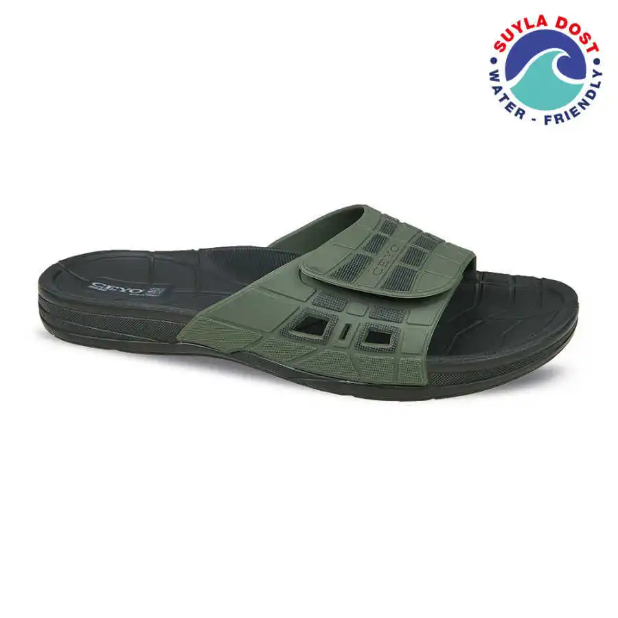 CEYO 9940-2 Slippers Slipper Men Beige Khaki Navy Blue Black Casual Summer Water Friendly
CEYO 9940-2 Slippers Slipper Men Beige Khaki Navy Blue Black Casual Summer Water Friendly
