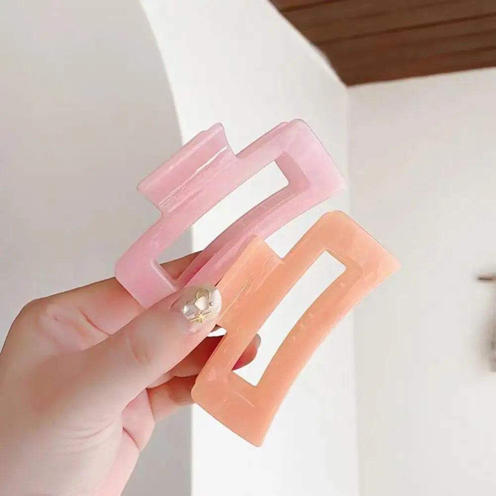 Chic Hair Grippers Solid Color Anti-deformed Washing Face Hair Grippers Anti-falling Lady Hair Claws Hair Styling Tool
Chic Hair Grippers Solid Color Anti-deformed Washing Face Hair Grippers Anti-falling Lady Hair Claws Hair Styling Tool