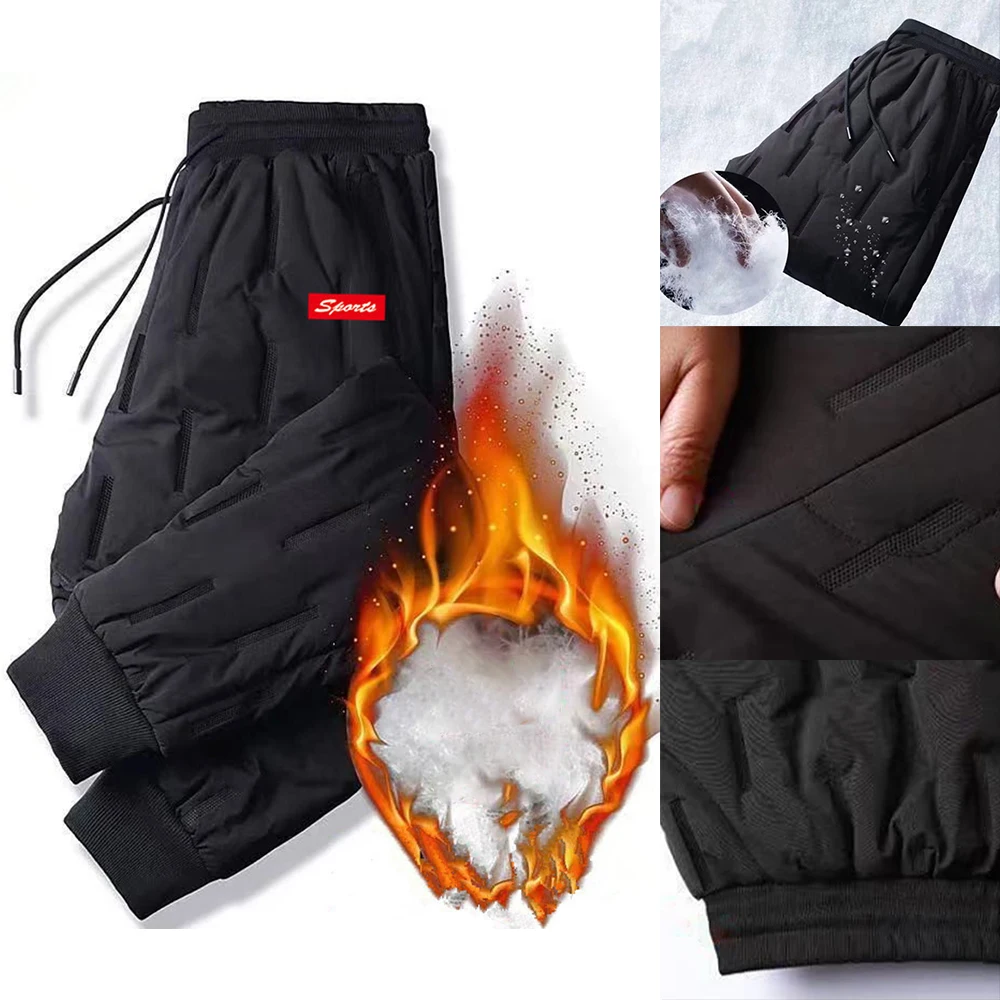 2022 Men Winter Warm Thicken Sweatpants Mens Joggers Pants Fleece Casual Cargo Pants Male Water Proof Thermal Trousers
2022 Men Winter Warm Thicken Sweatpants Mens Joggers Pants Fleece Casual Cargo Pants Male Water Proof Thermal Trousers