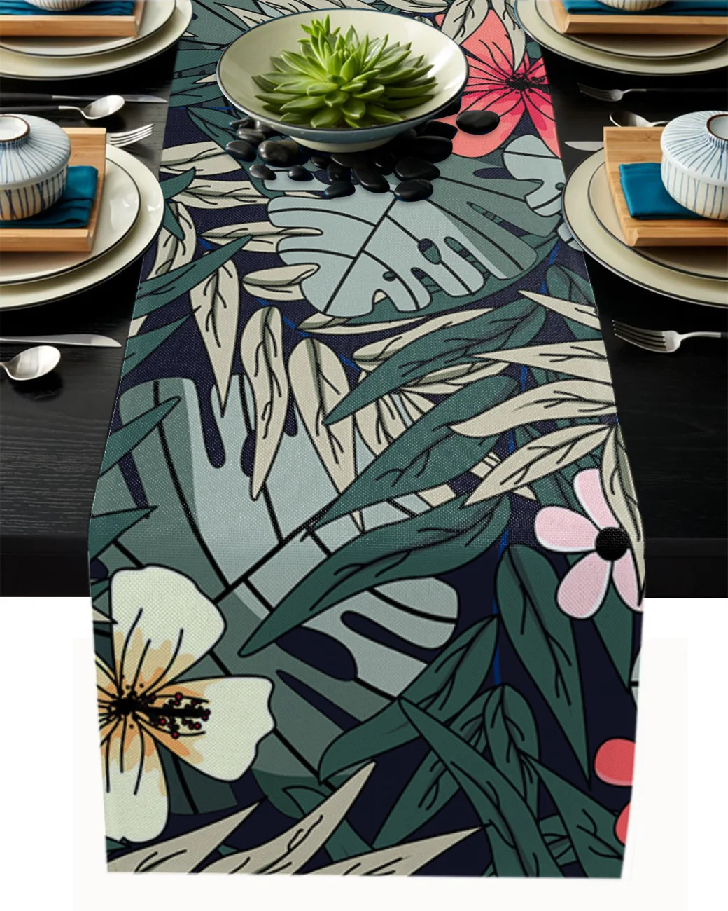 Flower Fresh Bright Color Table Runner Party Wedding Centerpieces for Tables Home Hotel Decor Kitchen Dining Tablecloth
Flower Fresh Bright Color Table Runner Party Wedding Centerpieces for Tables Home Hotel Decor Kitchen Dining Tablecloth