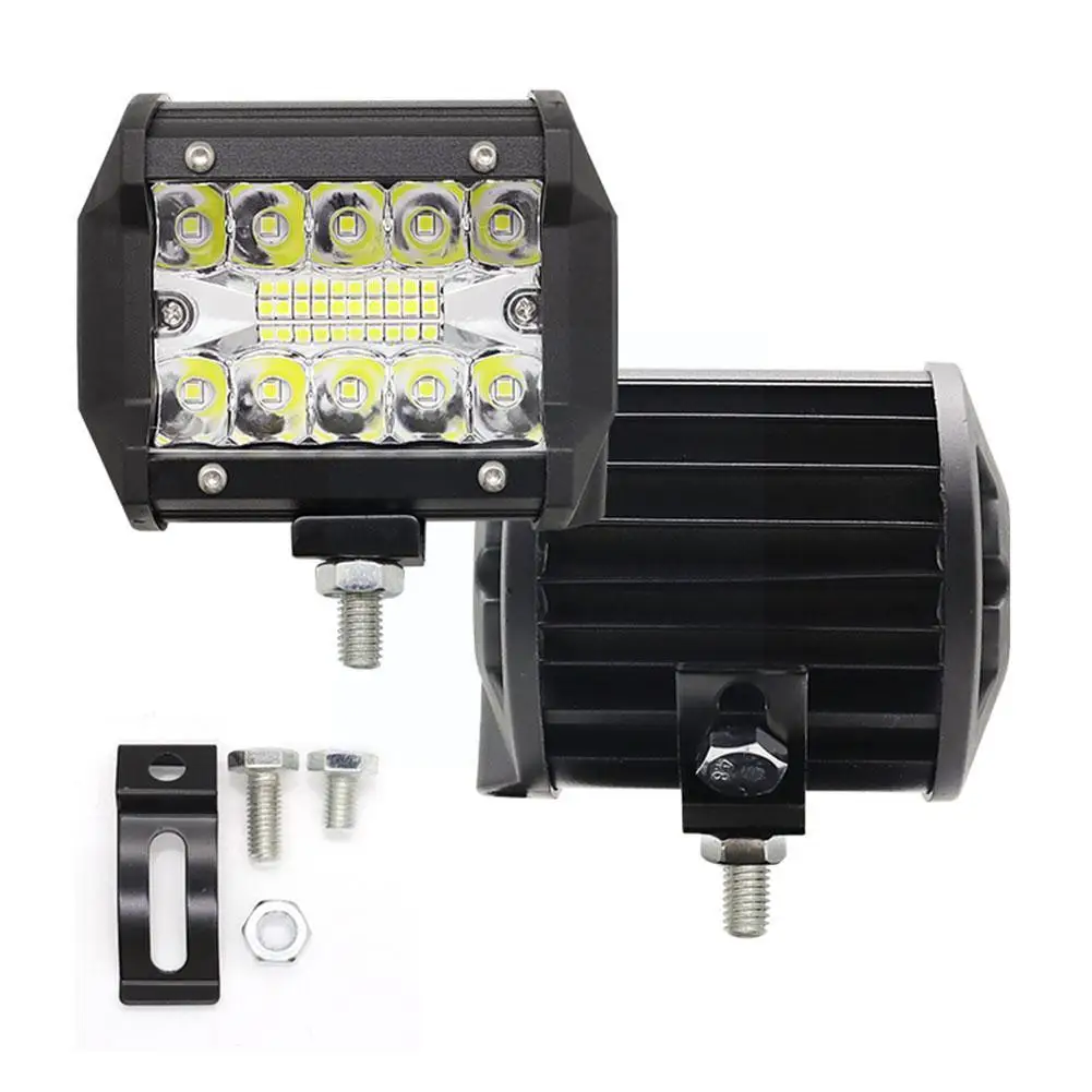 60W LED Work Light Bars 4Inch Spotlight Waterproof Driving Fog Light Flood Beams Combo Lamp For Off Road Truck SUV Boat 12V A2W6
60W LED Work Light Bars 4Inch Spotlight Waterproof Driving Fog Light Flood Beams Combo Lamp For Off Road Truck SUV Boat 12V A2W6