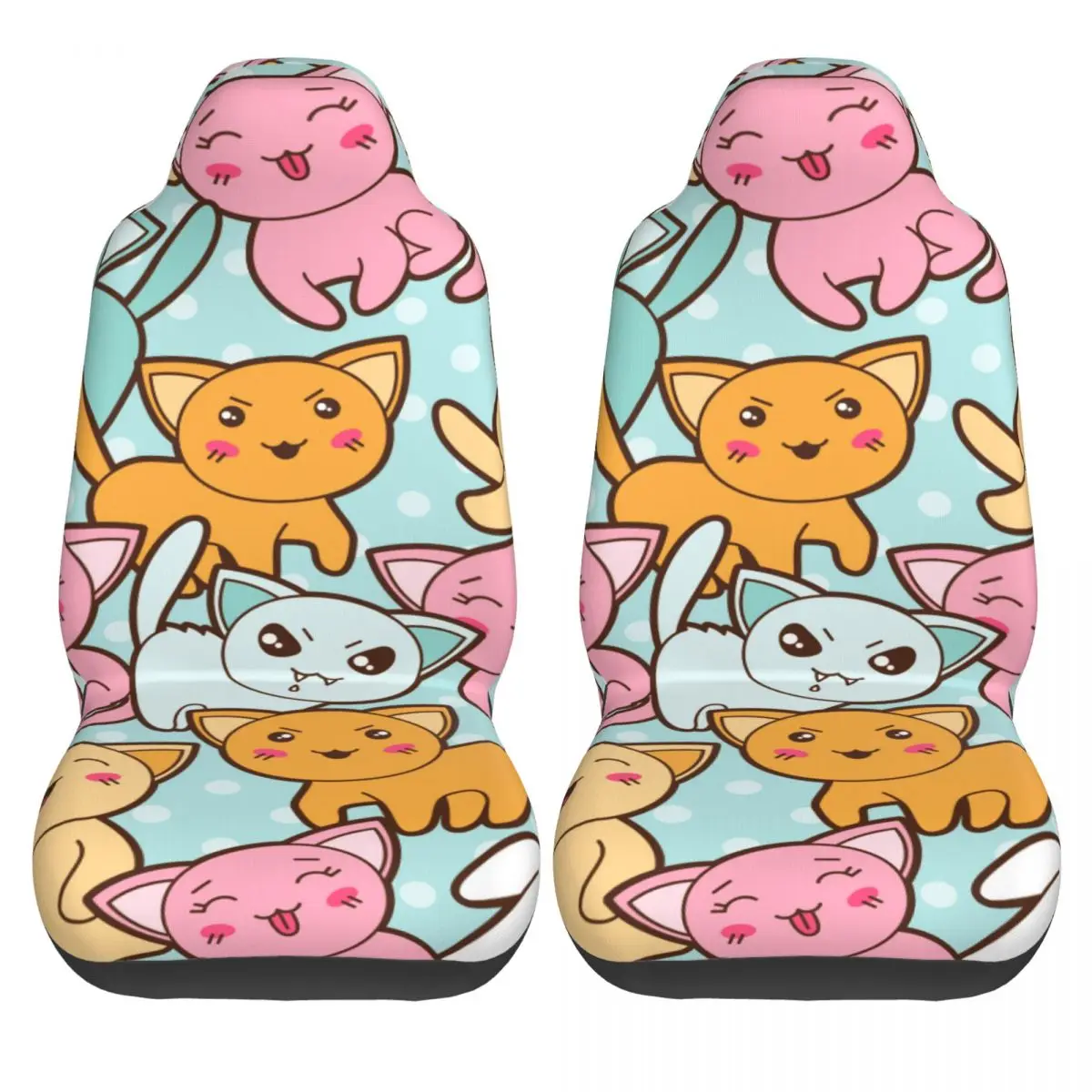 Car Seat Cover Set Cute Cats Polyester Universal Elastic Auto Interior Parts Accessories
Car Seat Cover Set Cute Cats Polyester Universal Elastic Auto Interior Parts Accessories