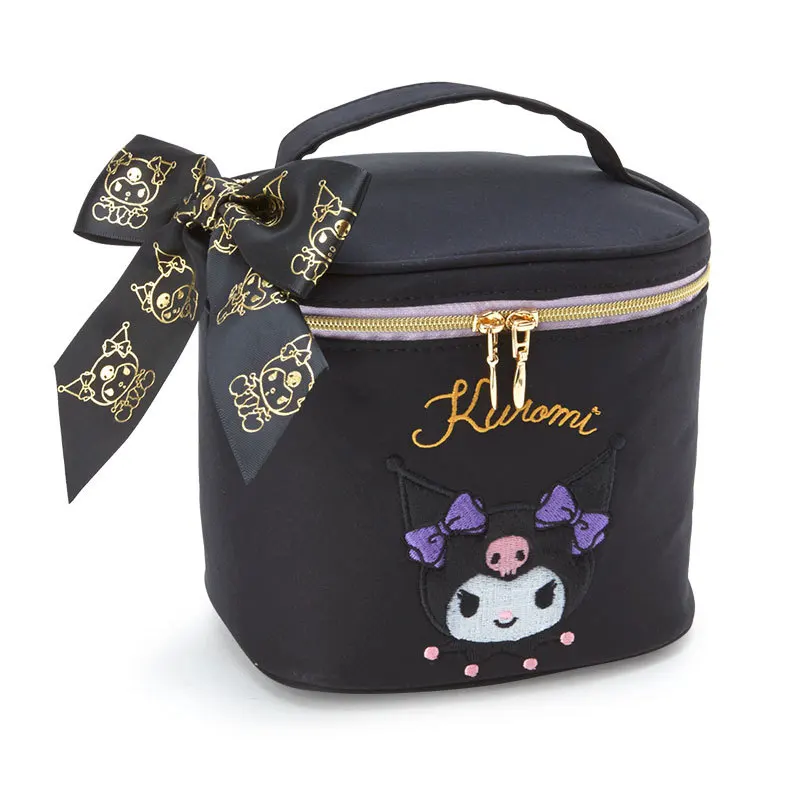 Sanrio Kuromi вышитая искусственная портативная вместительная функциональная Милая женская сумка для стирки
Sanrio Kuromi вышитая искусственная портативная вместительная функциональная Милая женская сумка для стирки