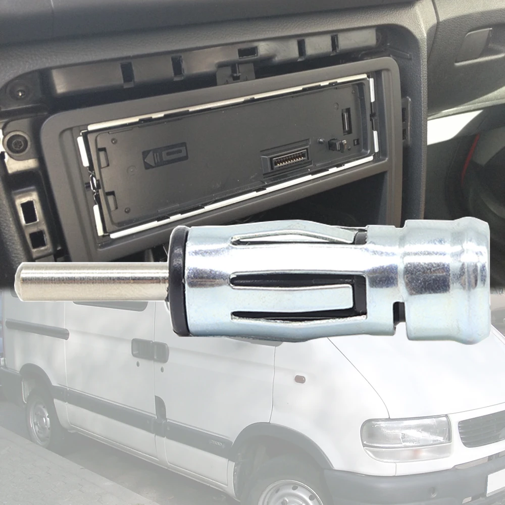 Car Radio Stereo ISO To Din Aerial Antenna Mast Adaptor For Renault Master 2003 2004 2005 - 2008 2009 2010 Opel Vauxhall Movano
Car Radio Stereo ISO To Din Aerial Antenna Mast Adaptor For Renault Master 2003 2004 2005 - 2008 2009 2010 Opel Vauxhall Movano