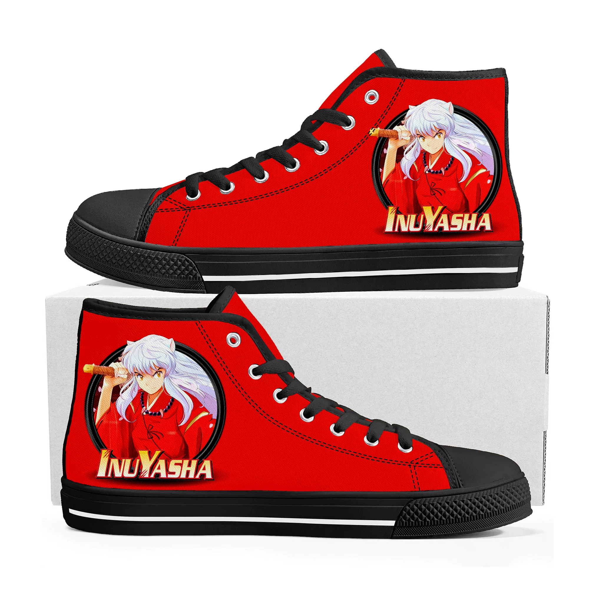 Inuyasha High Top Sneakers Mens Womens Teenager High Quality Canvas Sneaker Japanese Anime Cartoon Casual Custom Made Shoes
Inuyasha High Top Sneakers Mens Womens Teenager High Quality Canvas Sneaker Japanese Anime Cartoon Casual Custom Made Shoes