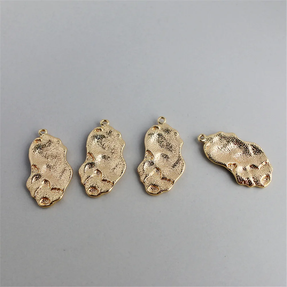 14k copper clad gold color thick geometric natural wind 14 * 25mm pendant diy jewelry accessories pendant
14k copper clad gold color thick geometric natural wind 14 * 25mm pendant diy jewelry accessories pendant