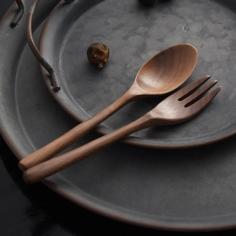 Japanese Style Wooden Spoon Fork Soup Spoon for Cooking Eating Mixing Stirring Kitchen Utensil
Japanese Style Wooden Spoon Fork Soup Spoon for Cooking Eating Mixing Stirring Kitchen Utensil