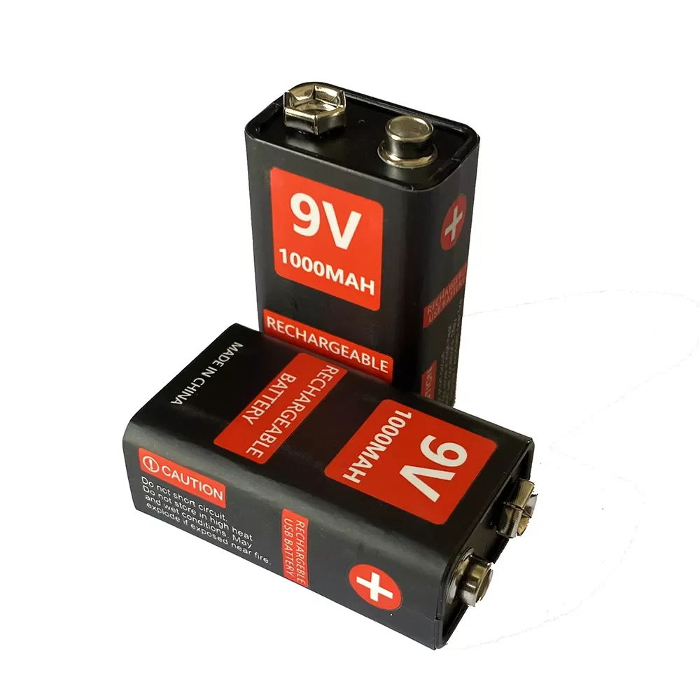 NEW2023 1000mAh Micro USB 9 Volt li-ion Rechargeable Battery 6F22 9V Lithium Battery for RC Helicopter Model Microphone Toy
NEW2023 1000mAh Micro USB 9 Volt li-ion Rechargeable Battery 6F22 9V Lithium Battery for RC Helicopter Model Microphone Toy