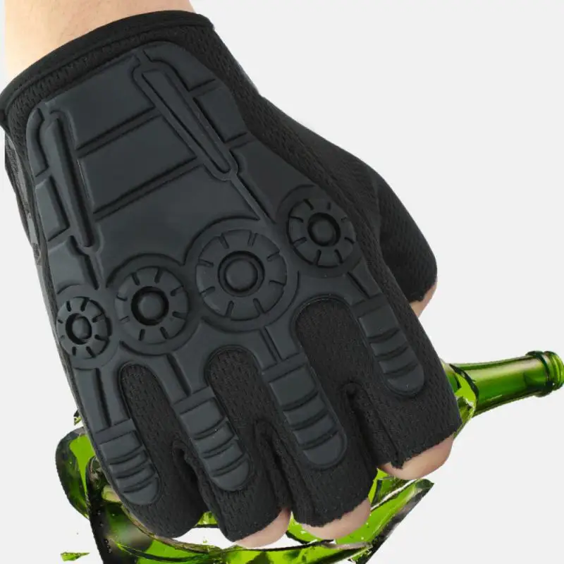 Men Tactical Gloves Military Army Shooting Cut Proof Fingerless Gloves Anti-Slip Outdoor Sports Paintball Airsoft Bicycle Gloves
Men Tactical Gloves Military Army Shooting Cut Proof Fingerless Gloves Anti-Slip Outdoor Sports Paintball Airsoft Bicycle Gloves