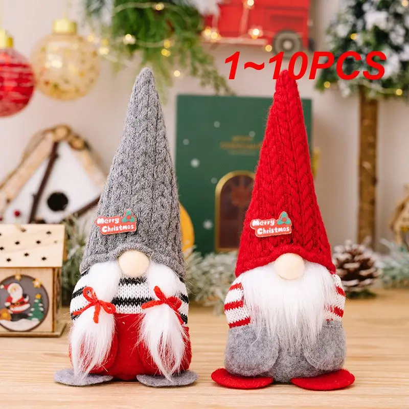 1~10PCS Holiday Decorations Festival Inspiration Hand Knitted Doll Striking Red Rudolph Midget Hat Unique And Decorative
1~10PCS Holiday Decorations Festival Inspiration Hand Knitted Doll Striking Red Rudolph Midget Hat Unique And Decorative