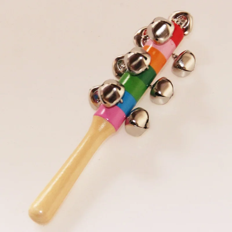 Colorful Rainbow Hand Held Bell Stick Wooden Percussion Musical Toy for KTV Party Kids Game Wholesale Retail Baby Toys
Colorful Rainbow Hand Held Bell Stick Wooden Percussion Musical Toy for KTV Party Kids Game Wholesale Retail Baby Toys