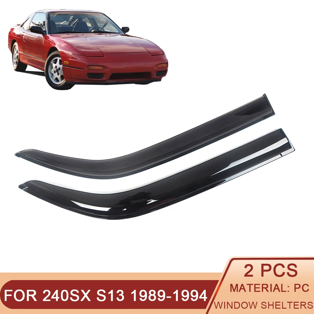 For Nissan 240SX S13 1989-1994 Car Side Window Visor Sun Rain Guard Shade Shield Shelter Protector Cover Trim Frame Sticker
For Nissan 240SX S13 1989-1994 Car Side Window Visor Sun Rain Guard Shade Shield Shelter Protector Cover Trim Frame Sticker