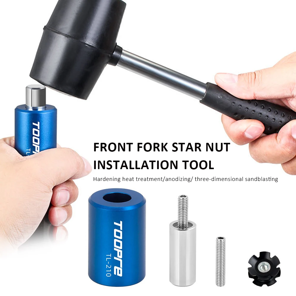 MTB Bicycle Front Fork Star Nut Installation Tool MTB Bike Headset Tool Sun Flower Driving Repair Tool Cycling Accessories
MTB Bicycle Front Fork Star Nut Installation Tool MTB Bike Headset Tool Sun Flower Driving Repair Tool Cycling Accessories